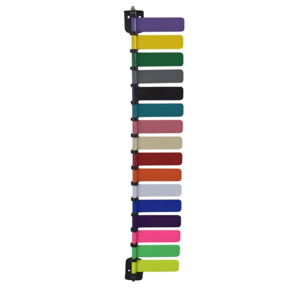 Room ID Flag System, 4" Std 16 Color Set (Quickly & Clearly Alert Staf